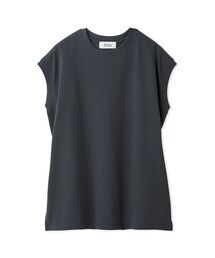 【接触冷感】ハイラインフレンチスリーブカットＴＯＰＳ