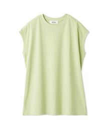 【接触冷感】ハイラインフレンチスリーブカットＴＯＰＳ