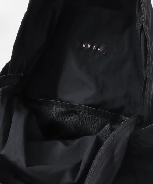 EKAL(エカル)の「EASY DAYPACK(バックパック/リュック・レディース・ブルー系その他/ブラック/ベージュ・ONE)」の12枚目の写真