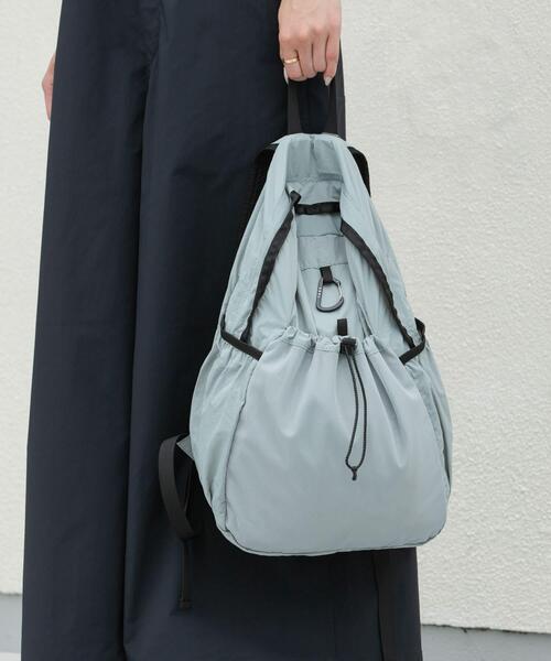 EKAL(エカル)の「EASY DAYPACK(バックパック/リュック・レディース・ブルー系その他/ブラック/ベージュ・ONE)」の22枚目の写真