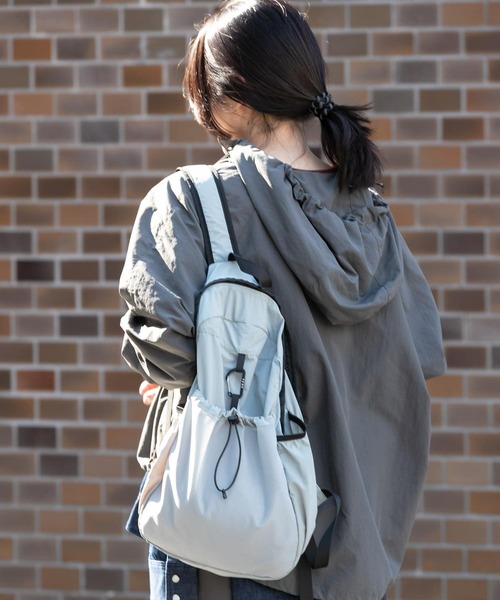 EKAL（エカル）の「EASY DAYPACK（バックパック/リュック・レディース・ブルー系その他/ブラック/ベージュ・ONE）」の8枚目の写真