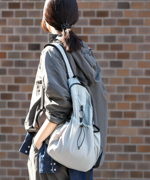 EKAL（エカル）の「EASY DAYPACK（バックパック/リュック・レディース・ブルー系その他/ブラック/ベージュ・ONE）」の10枚目の写真