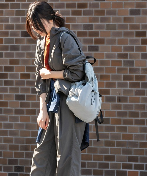EKAL（エカル）の「EASY DAYPACK（バックパック/リュック・レディース・ブルー系その他/ブラック/ベージュ・ONE）」の11枚目の写真