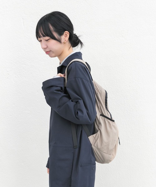 EKAL（エカル）の「EASY DAYPACK（バックパック/リュック・レディース・ブルー系その他/ブラック/ベージュ・ONE）」の17枚目の写真