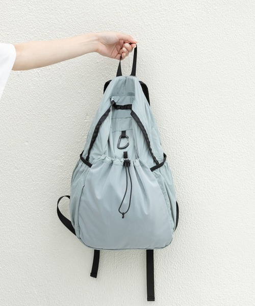 EKAL（エカル）の「EASY DAYPACK（バックパック/リュック・レディース・ブルー系その他/ブラック/ベージュ・ONE）」の6枚目の写真