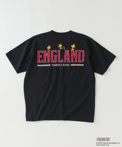 PEANUTS(ピーナッツ)の「PEANUTS / ピーナッツ 別注 サッカー プリントTシャツ(Tシャツ/カットソー・メンズ・ホワイト/ブラック/ネイビー/サックスブルー/ライトイエロー・MEDIUM/LARGE)」の20枚目の写真