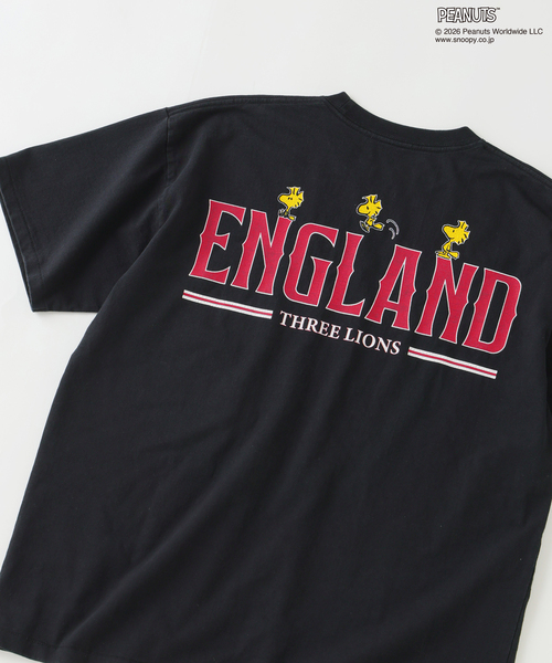 PEANUTS(ピーナッツ)の「PEANUTS / ピーナッツ 別注 サッカー プリントTシャツ(Tシャツ/カットソー・メンズ・ホワイト/ブラック/ネイビー/サックスブルー/ライトイエロー・MEDIUM/LARGE)」の19枚目の写真