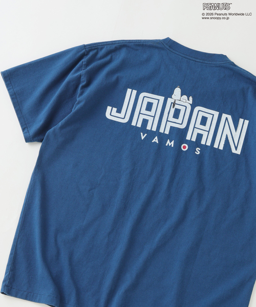PEANUTS(ピーナッツ)の「PEANUTS / ピーナッツ 別注 サッカー プリントTシャツ(Tシャツ/カットソー・メンズ・ホワイト/ブラック/ネイビー/サックスブルー/ライトイエロー・MEDIUM/LARGE)」の15枚目の写真