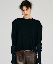 PRANK PROJECT | 【2026Autumn Pre-Order】ウールショルダーパッドトップス / Wool Shoulder Pad Top(Tシャツ/カットソー)