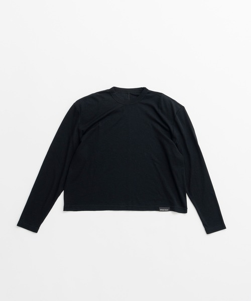 PRANK PROJECT（プランクプロジェクト）の「【2026Autumn Pre-Order】ウールショルダーパッドトップス / Wool Shoulder Pad Top（Tシャツ/カットソー・レディース・グリーン/ブラック/チャコールグレー・FREE）」の12枚目の写真