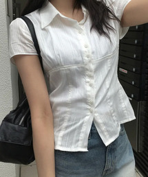 半袖 カラーシャツ