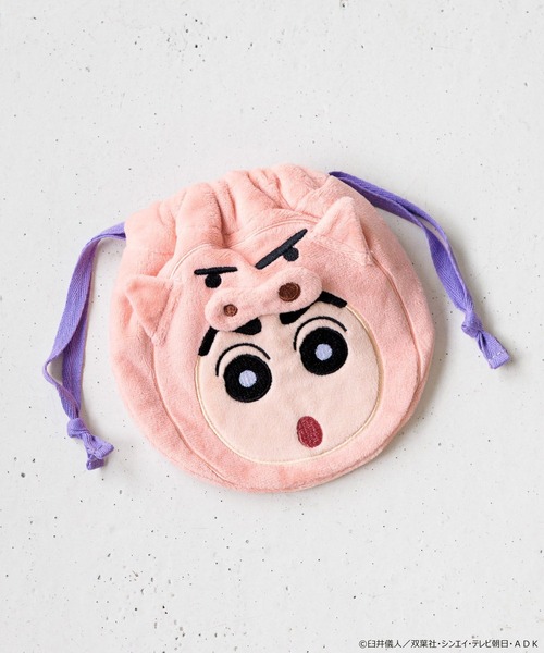 LOWRYS FARM（ローリーズファーム）の「【クレヨンしんちゃん】ぬいキンチャクポーチ 826691/GOODS（ポーチ・レディース・その他4/その他1/その他3/その他2/その他5・FREE）」の3枚目の写真