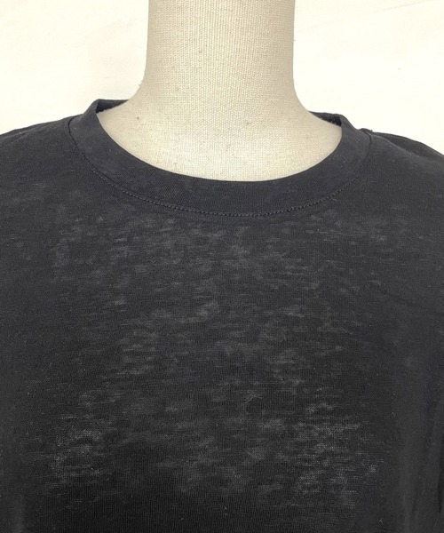 CRB(シーアールビー)の「裾レースレイヤーTシャツ(Tシャツ/カットソー・レディース・ブラック/オフホワイト・F)」の16枚目の写真