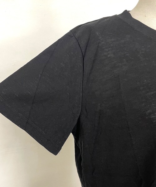 CRB(シーアールビー)の「裾レースレイヤーTシャツ(Tシャツ/カットソー・レディース・ブラック/オフホワイト・F)」の17枚目の写真