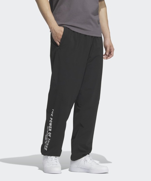 adidas(アディダス)の「アディダスアダプテーション ストレッチ ウーブン フルレングス パンツ / アディダス adidas(スウェットパンツ・メンズ・ブラック・XX-LARGE/3XL/LARGE/MEDIUM/SMALL/X-LARGE/X-SMALL)」の1枚目の写真
