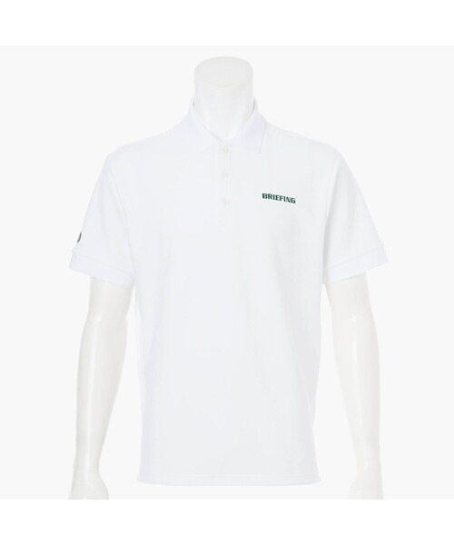 BRIEFING（ブリーフィング）の「【BRIEFING GOLF／ブリーフィングゴルフ】MEN’S EARTH PIQUE POLO （リラックスフィット）（ポロシャツ・メンズ・ブラック/グリーン/ホワイト/ネイビー・L/M）」の2枚目の写真
