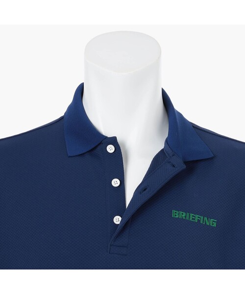 BRIEFING（ブリーフィング）の「【BRIEFING GOLF／ブリーフィングゴルフ】MEN’S EARTH PIQUE POLO （リラックスフィット）（ポロシャツ・メンズ・ブラック/グリーン/ホワイト/ネイビー・L/M）」の12枚目の写真