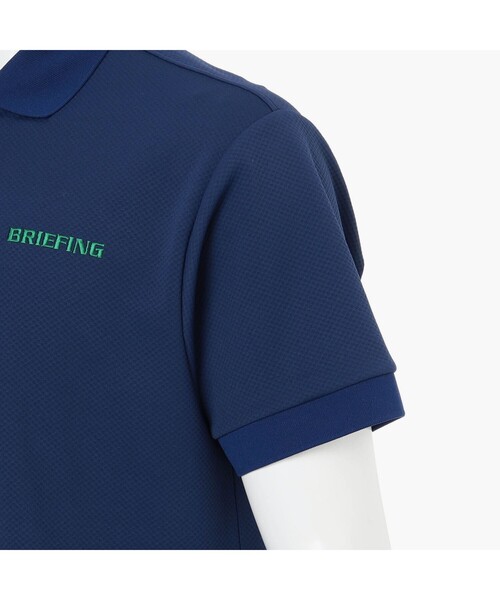 BRIEFING（ブリーフィング）の「【BRIEFING GOLF／ブリーフィングゴルフ】MEN’S EARTH PIQUE POLO （リラックスフィット）（ポロシャツ・メンズ・ブラック/グリーン/ホワイト/ネイビー・L/M）」の10枚目の写真