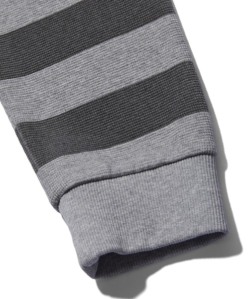 X-girl（エックスガール）の「MIXED FONT THERMAL L/S TEE（Tシャツ/カットソー・レディース・レオパード/アッシュ・ONE SIZE）」の14枚目の写真