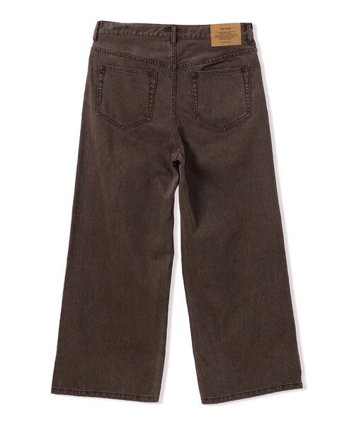 BEAMS HEART(ビームスハート)の「スラブ ワイド カラーデニム(デニムパンツ・メンズ・ブラウン/ベージュ・SMALL/LARGE/MEDIUM)」の4枚目の写真
