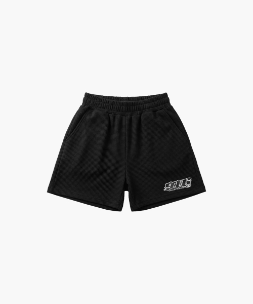 HDEX（エイチデックス）の「クリア916ワイドワッフルショーツW（ブラック）（その他パンツ・レディース・ブラック・LARGE/SMALL/MEDIUM）」の2枚目の写真