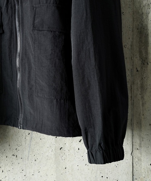 DEVILOCK(デビロック)の「DEVILOCK NYLON WASHER EMBROIDERY BLOUSON(ブルゾン・メンズ・カーキ/グレー/ブラック・MEDIUM)」の14枚目の写真