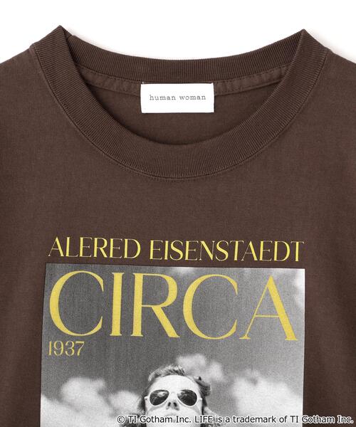 LIFE（ライフ）の「◆【LIFE PICTURE COLLECTION別注】フォトＴシャツ CIRCA（Tシャツ/カットソー・レディース・ブラウン/ブルー・MEDIUM）」の6枚目の写真