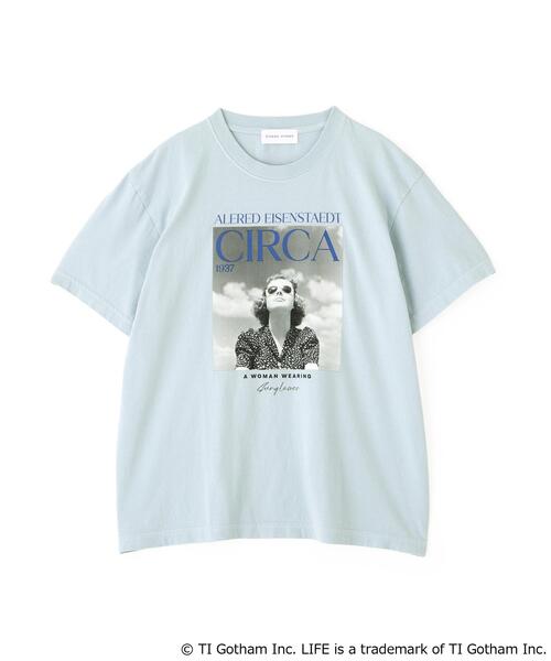 LIFE（ライフ）の「◆【LIFE PICTURE COLLECTION別注】フォトＴシャツ CIRCA（Tシャツ/カットソー・レディース・ブラウン/ブルー・MEDIUM）」の10枚目の写真