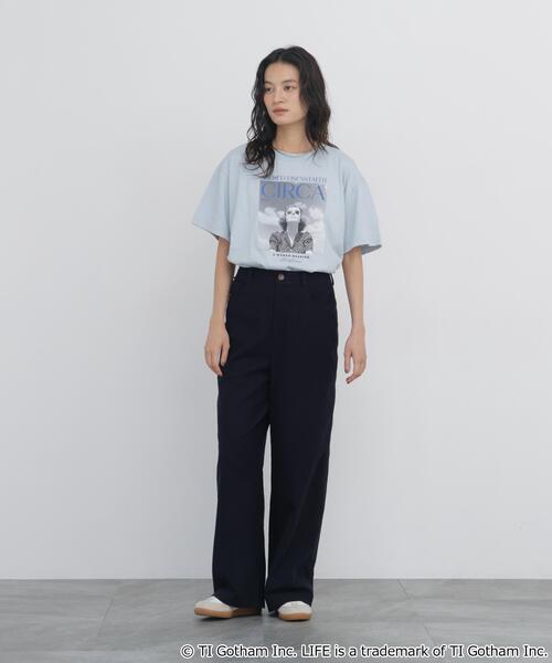 LIFE（ライフ）の「◆【LIFE PICTURE COLLECTION別注】フォトＴシャツ CIRCA（Tシャツ/カットソー・レディース・ブラウン/ブルー・MEDIUM）」の12枚目の写真