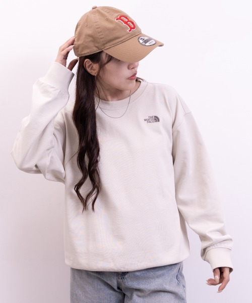 THE NORTH FACE(ザノースフェイス)の「THE NORTH FACE(ザ・ノースフェイス)/ワンポイント ロゴ刺繍 スウェット サイズ展開豊富 大きめサイズあり/M'S CORE SWEATSHIRTS(スウェット・レディース・グレー/ブラック/ライトブルー/サンドベージュ・XXL/XL/M/L)」の19枚目の写真