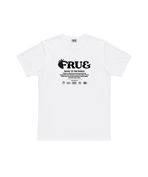 FRUAND(フルアンド)の「SEOUL T-SHIRT_3COLOR(Tシャツ/カットソー・レディース・その他/ブラック/ホワイト/チャコールグレー・FREE)」の2枚目の写真