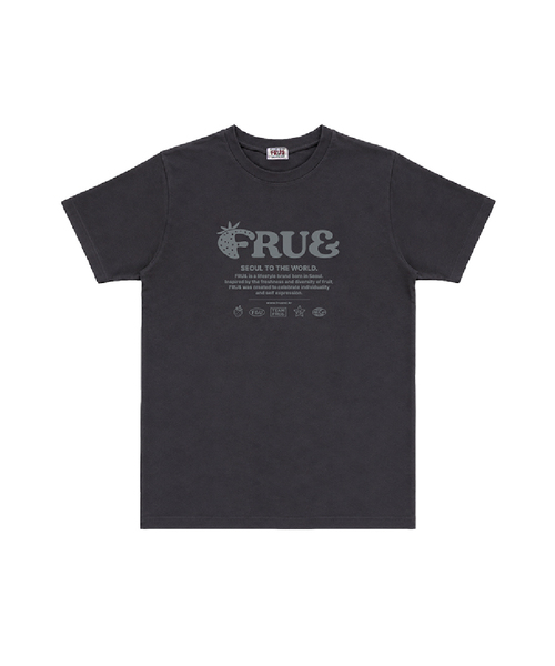 FRUAND(フルアンド)の「SEOUL T-SHIRT_3COLOR(Tシャツ/カットソー・レディース・その他/ブラック/ホワイト/チャコールグレー・FREE)」の4枚目の写真