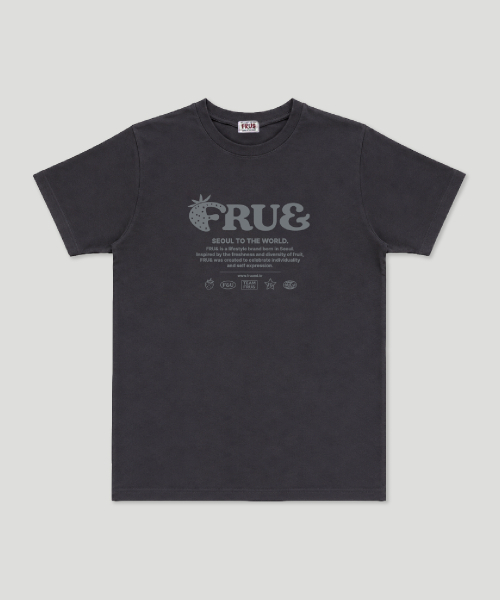 FRUAND(フルアンド)の「SEOUL T-SHIRT_3COLOR(Tシャツ/カットソー・レディース・その他/ブラック/ホワイト/チャコールグレー・FREE)」の8枚目の写真