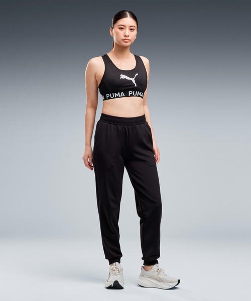 PUMA(プーマ)の「PUMA プーマ ウィメンズ トレーニング TAD スペーサー ニット パンツ(その他パンツ・レディース・ブラック×レッド・X-LARGE/SMALL/LARGE/MEDIUM)」の1枚目の写真