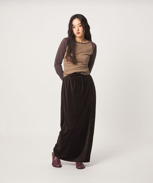 green label relaxing(グリーンレーベルリラクシング)の「<RUBAN>オブリークトゥ ミュール(その他シューズ・レディース・ブラック/ワイン・38/36/37)」の12枚目の写真