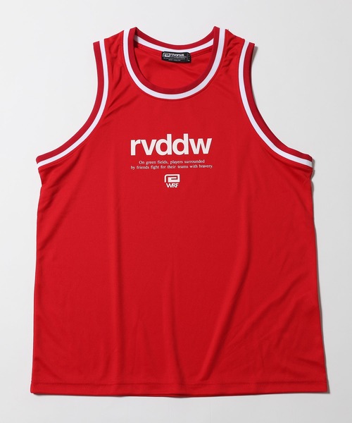reversal.dogi.design.works（リバーサル・ドーギ・デザイン・ワークス）の「＜reversal/リバーサル＞WRF rvddw TANK TOP（タンクトップ・メンズ・ブラック/イエロー/レッド・L/M/XL）」の3枚目の写真