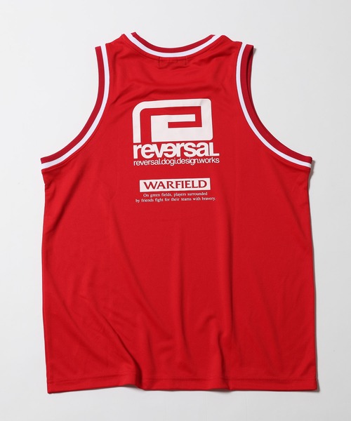 reversal.dogi.design.works（リバーサル・ドーギ・デザイン・ワークス）の「＜reversal/リバーサル＞WRF rvddw TANK TOP（タンクトップ・メンズ・ブラック/イエロー/レッド・L/M/XL）」の5枚目の写真