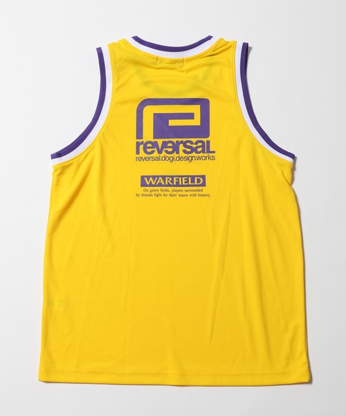 reversal.dogi.design.works（リバーサル・ドーギ・デザイン・ワークス）の「＜reversal/リバーサル＞WRF rvddw TANK TOP（タンクトップ・メンズ・ブラック/イエロー/レッド・L/M/XL）」の10枚目の写真