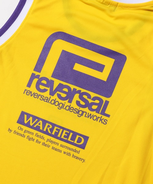 reversal.dogi.design.works（リバーサル・ドーギ・デザイン・ワークス）の「＜reversal/リバーサル＞WRF rvddw TANK TOP（タンクトップ・メンズ・ブラック/イエロー/レッド・L/M/XL）」の11枚目の写真
