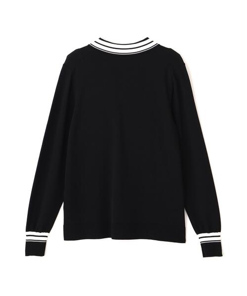 PING(ピン)の「【PING APPAREL】スキッパーニットプルオーバー (LADIES)(ニット/セーター・レディース・ホワイト/ブラック/ベージュ・M/L/S)」の12枚目の写真