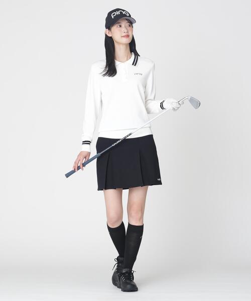 PING(ピン)の「【PING APPAREL】スキッパーニットプルオーバー (LADIES)(ニット/セーター・レディース・ホワイト/ブラック/ベージュ・M/L/S)」の15枚目の写真