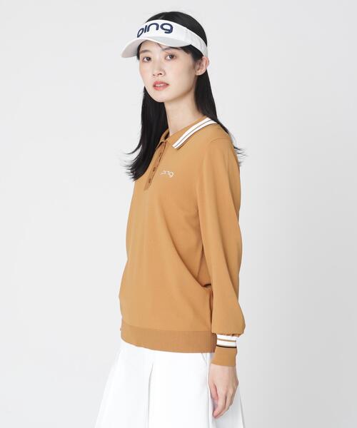 PING(ピン)の「【PING APPAREL】スキッパーニットプルオーバー (LADIES)(ニット/セーター・レディース・ホワイト/ブラック/ベージュ・M/L/S)」の20枚目の写真