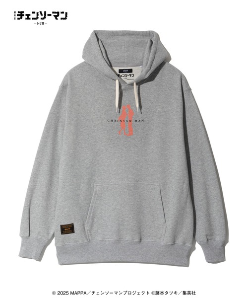 glamb(グラム)の「Makima & Denji Hoodie / マキマ&デンジ フーディ(パーカー・メンズ・ブラック/グレー・M/L/XL)」の14枚目の写真