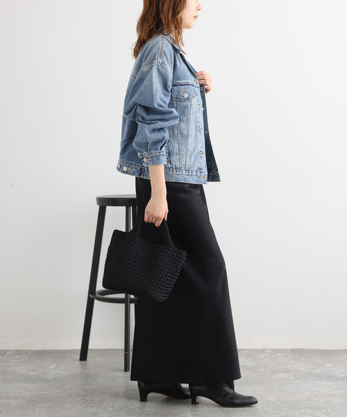 Levi's（リーバイス）の「LEVI'S/リーバイス WOMEN'S 90S TRUCKER トラッカージャケット（デニムジャケット・レディース・サックスブルー・SMALL）」の8枚目の写真