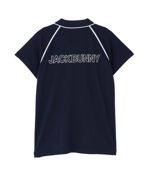 Jack Bunny!!（ジャックバニー）の「EVODRY超速乾半袖ポロシャツ（ポロシャツ・レディース・ネイビー/ホワイト/ブルー・SMALL/MEDIUM/LARGE）」の19枚目の写真