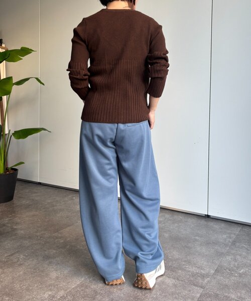 Jena espace merveilleux(ジェナ エスパスメルヴェイユ)の「【PalinkA/パリンカ】レースレイヤード風ニット(ニット/セーター・レディース・イエロー/ブラウン・FREE)」の16枚目の写真