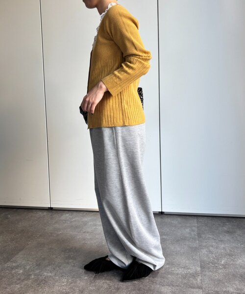 Jena espace merveilleux(ジェナ エスパスメルヴェイユ)の「【PalinkA/パリンカ】レースレイヤード風ニット(ニット/セーター・レディース・イエロー/ブラウン・FREE)」の11枚目の写真