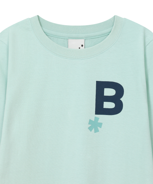 BAUF（バウフ）の「Bロゴ スリムフィット ロングスリーブ [ミント]（Tシャツ/カットソー・レディース・その他・FREE）」の5枚目の写真