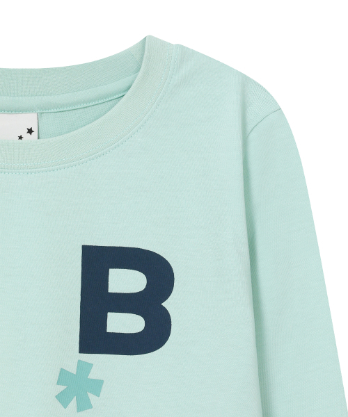 BAUF（バウフ）の「Bロゴ スリムフィット ロングスリーブ [ミント]（Tシャツ/カットソー・レディース・その他・FREE）」の6枚目の写真