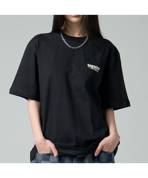 BARROW(バロー)の「JERSEY T-SHIRT(#032)(Tシャツ/カットソー・メンズ・ブラック・X-LARGE/LARGE/MEDIUM)」の5枚目の写真